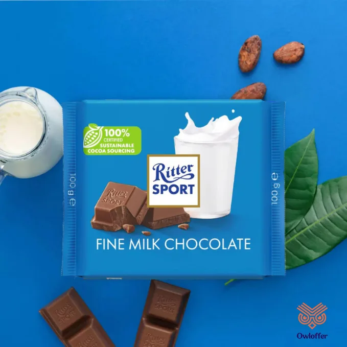 Ritter Sport Fine Milk 100 Grams - Image 2