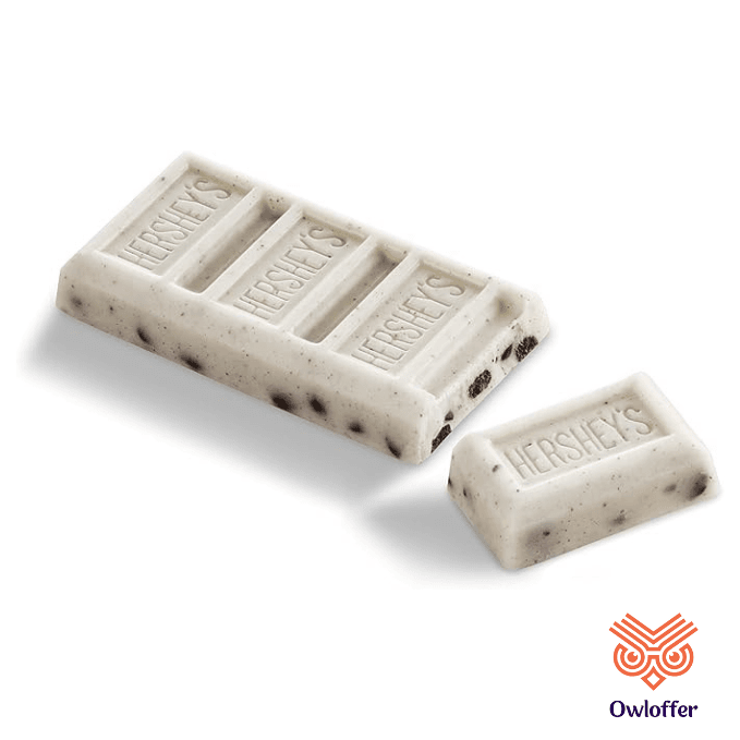 Hershey's Cookies 'n' Creme Chocolate Bar 40g - Image 4